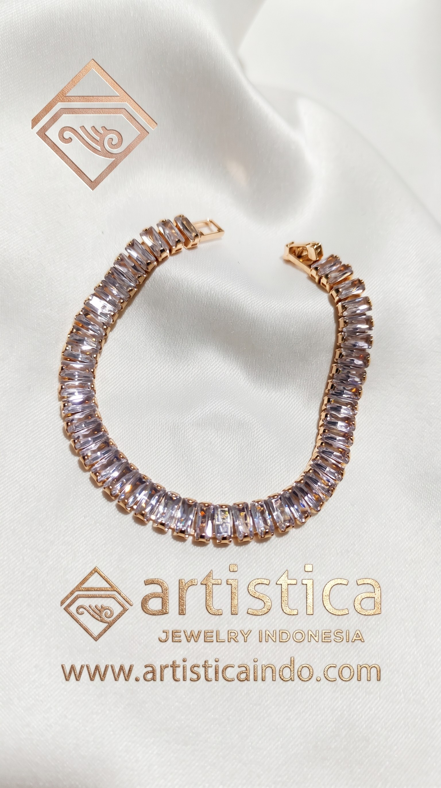 Bracelet 00005 — Handcrafted 925 Sterling Silver Bracelet — Artistica Jewelry Surabaya