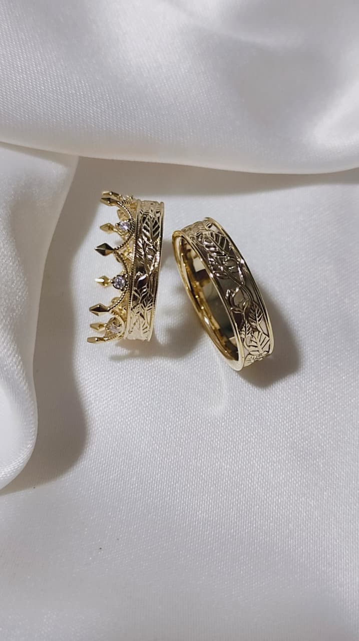 Wedding Ring 00002 — 925 Sterling Silver — View 2
