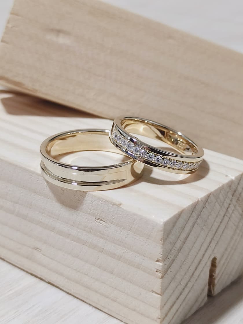 Wedding Ring 00004 — 925 Sterling Silver — View 2