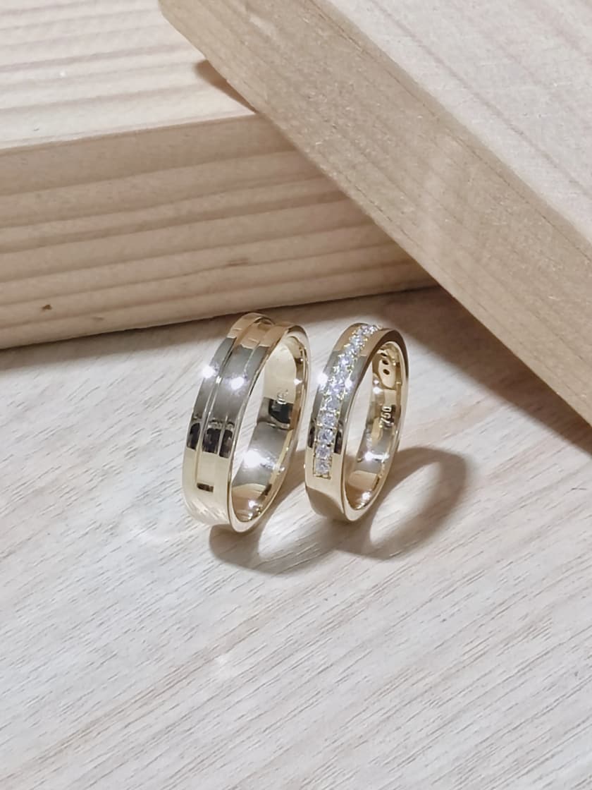 Wedding Ring 00004 — 925 Sterling Silver — View 3