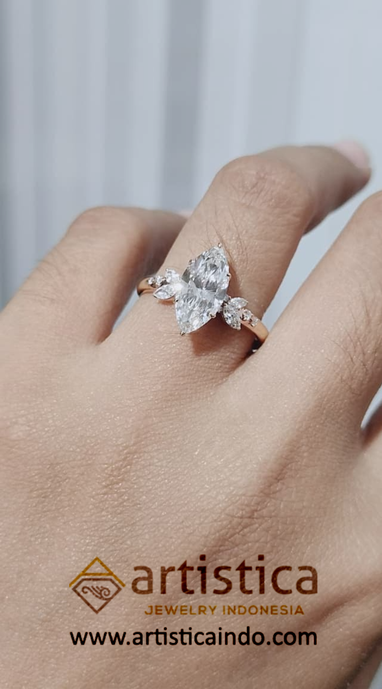 Wedding Ring 00008 — 925 Sterling Silver — View 2