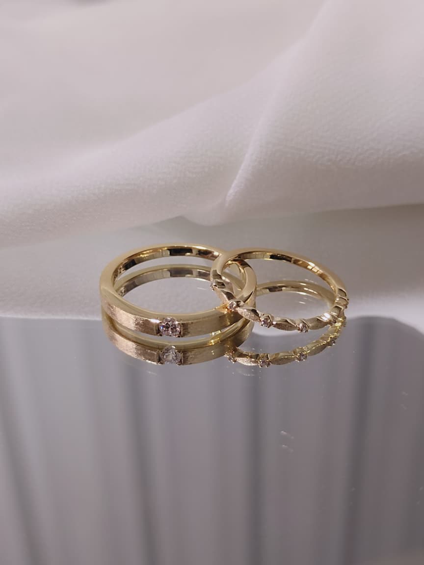 Wedding Ring 00010 — 925 Sterling Silver — View 2