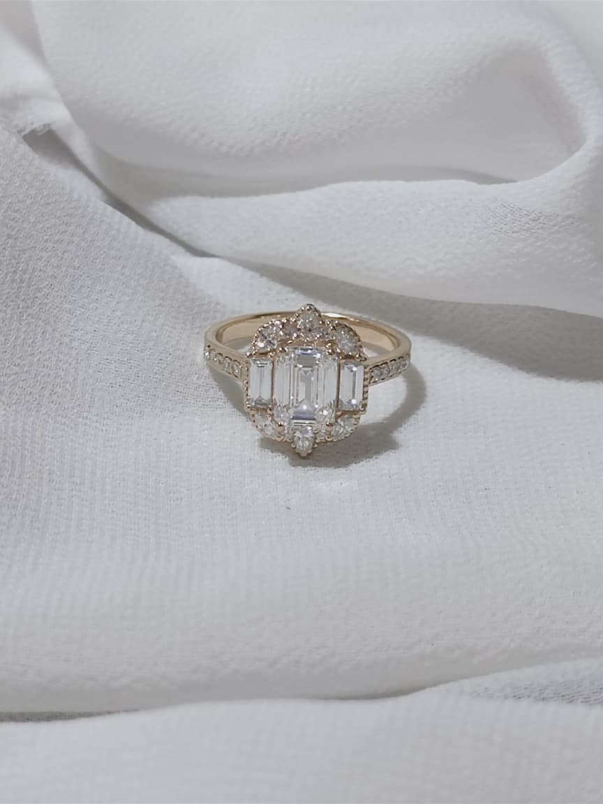 Wedding Ring 00016 — 925 Sterling Silver — View 2