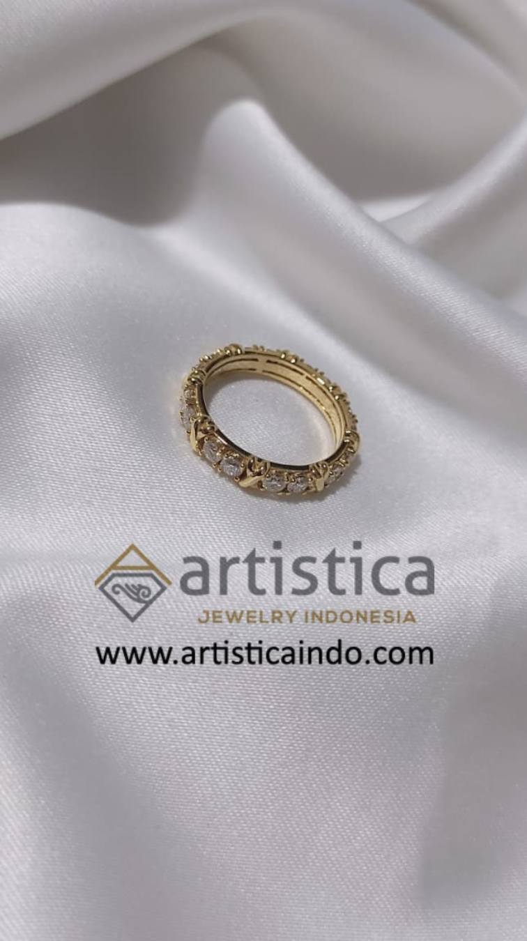 Wedding Ring 00024 — 925 Sterling Silver — View 2