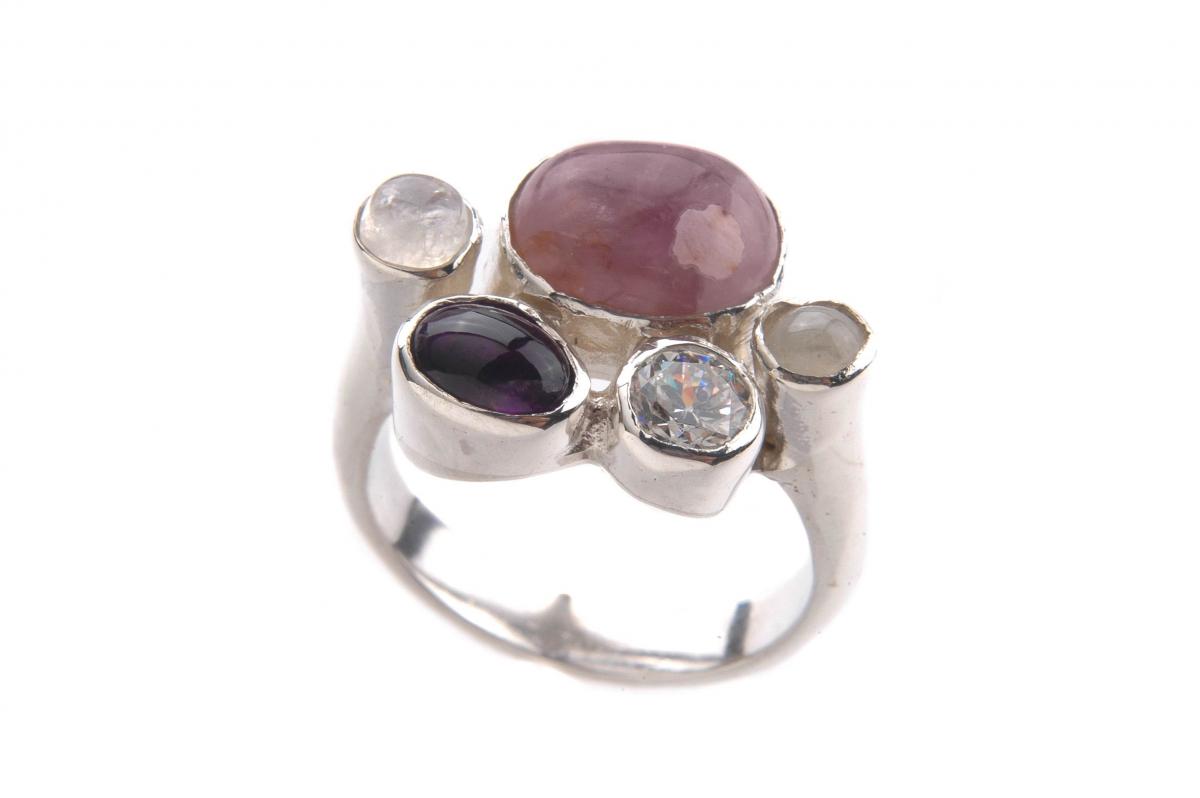 Purple Grape 4000-0174 — Handcrafted 925 Sterling Silver Jewelry by Artistica