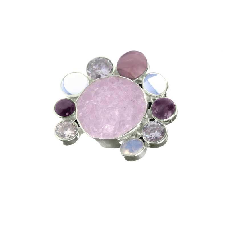 Purple Grape 7000-0034 — 925 Sterling Silver — View 2