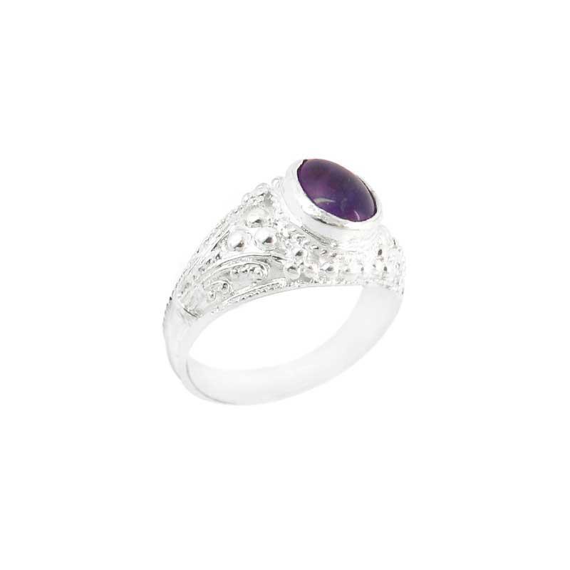 Woman Ring 4000-0787 — Handcrafted 925 Sterling Silver Jewelry by Artistica
