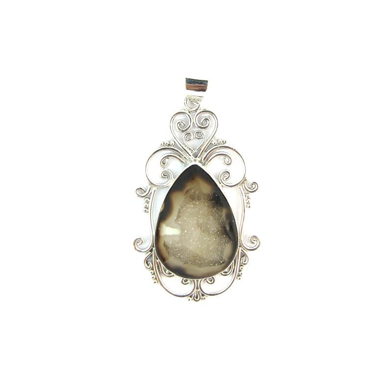 Genuine Druzy A — Handcrafted 925 Sterling Silver Jewelry by Artistica