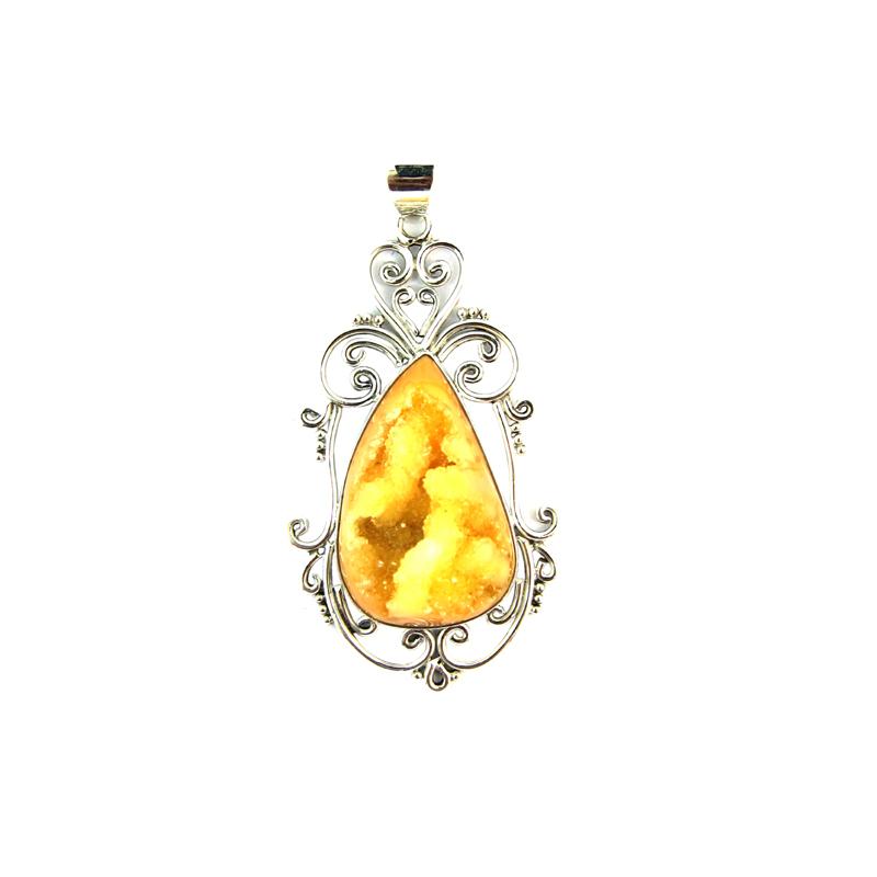 Genuine Druzy B — Handcrafted 925 Sterling Silver Jewelry by Artistica
