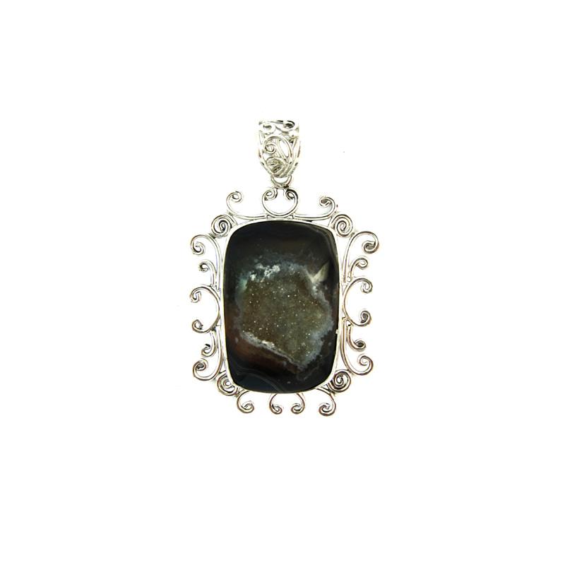 Genuine Druzy 2000-1889 — Handcrafted 925 Sterling Silver Jewelry by Artistica