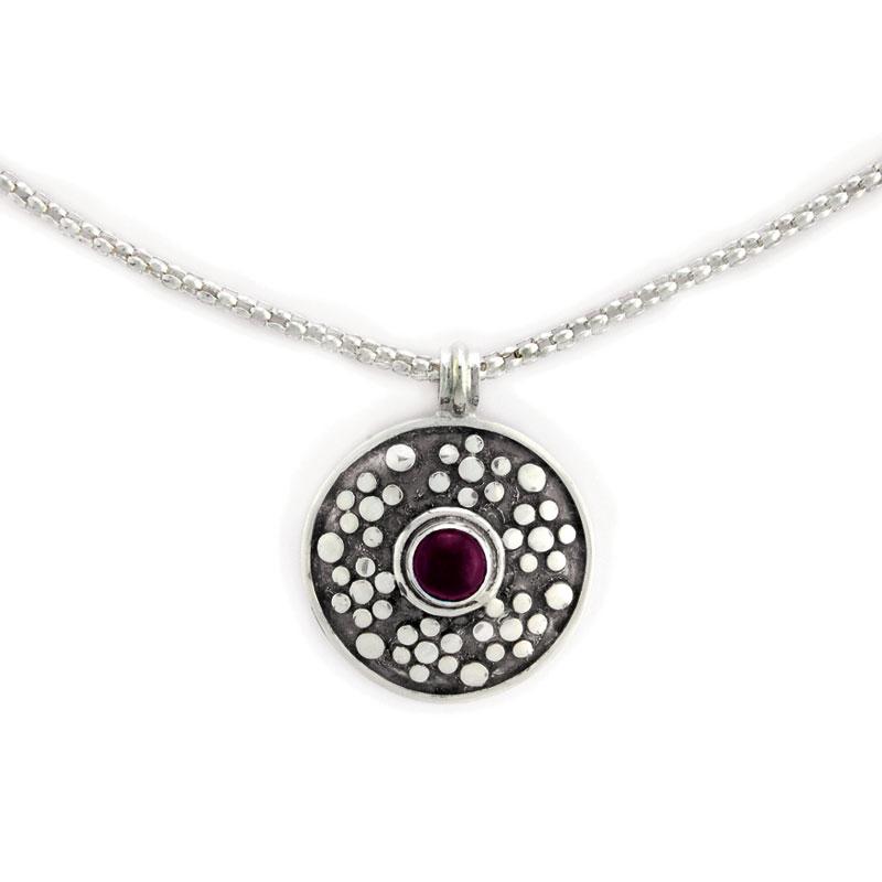Ethnical Purple 2000-0786 — Handcrafted 925 Sterling Silver Jewelry by Artistica