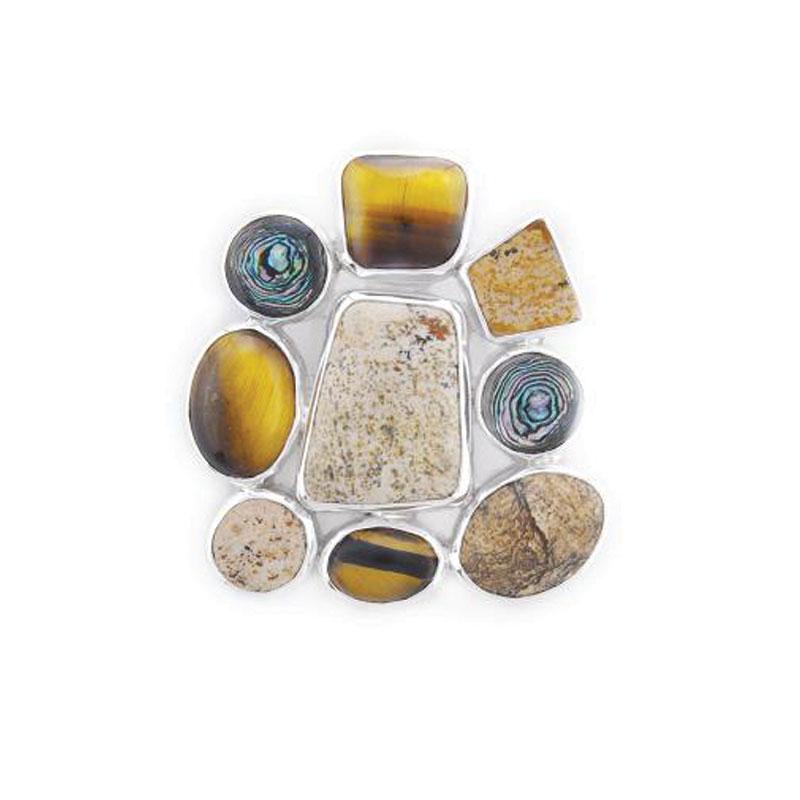 Granite 7000-0069 — Handcrafted 925 Sterling Silver Jewelry by Artistica