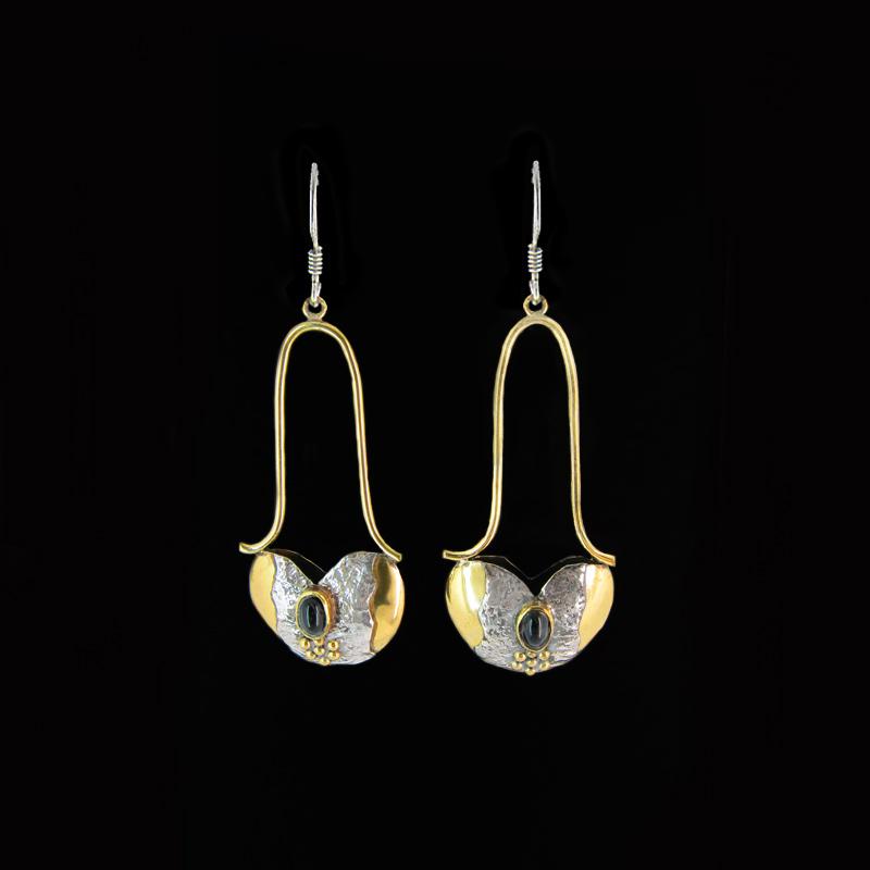 Artistic earrings E 522 — Handcrafted 925 Sterling Silver Jewelry by Artistica