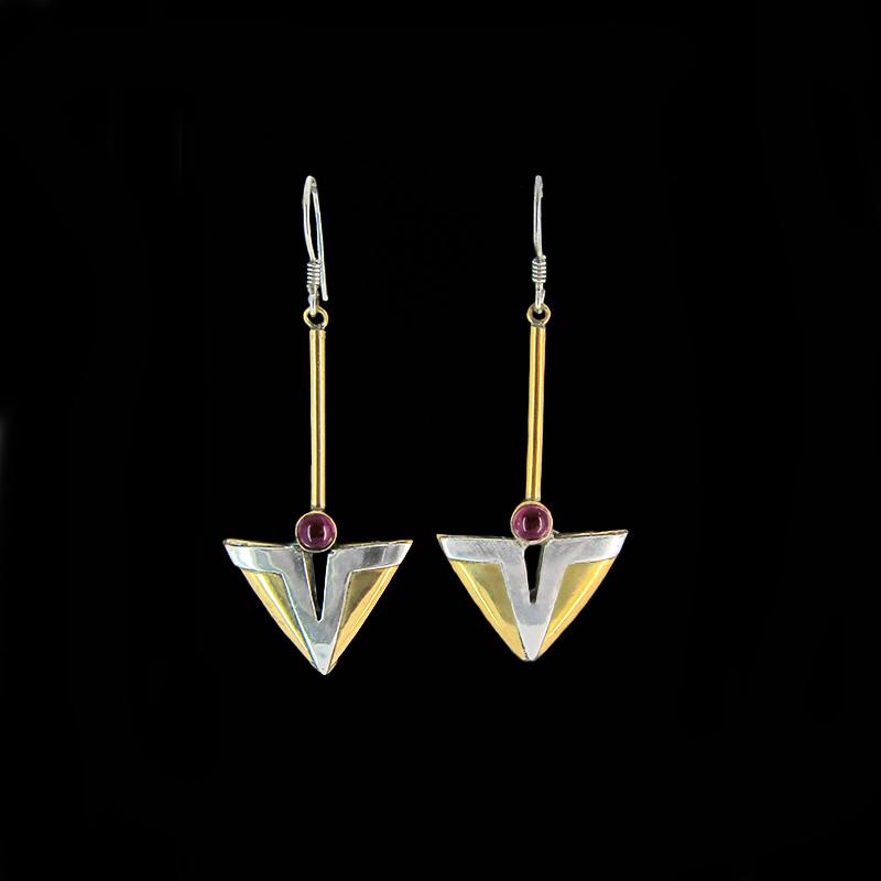 Artistic earrings E 530 — Handcrafted 925 Sterling Silver Jewelry by Artistica
