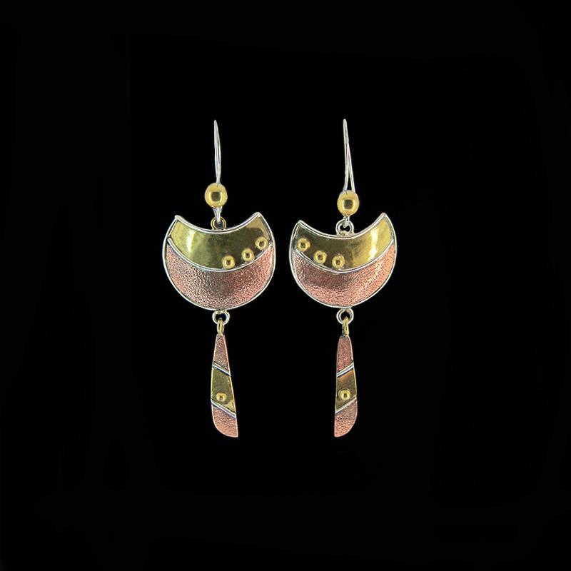 Artistic earrings E 536 — Handcrafted 925 Sterling Silver Jewelry by Artistica