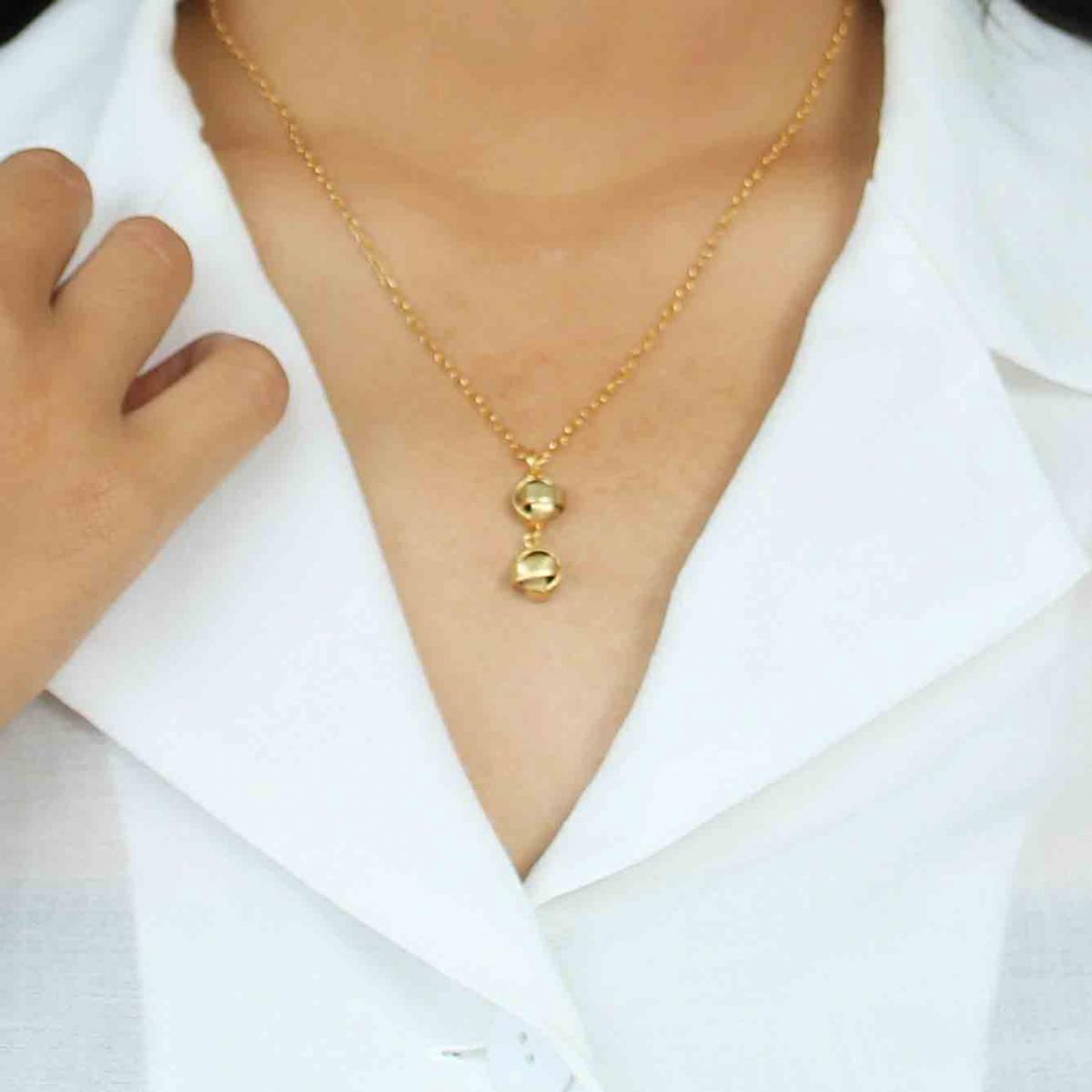 Simplicity Necklace 2000-2048 — 925 Sterling Silver — View 2